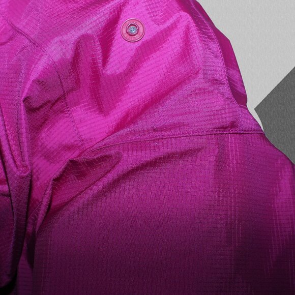 Montbell Gore-Tex Rain Jacket Women's XL Packable Pink Japanese - Picture 7 of 7